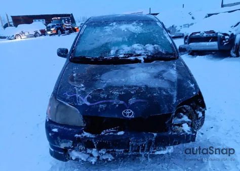 2001 Toyota Echo из США, поврежденный, VIN JTDBT123610176873